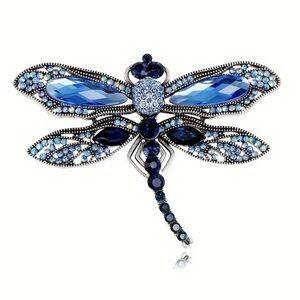 Dragonfly Lapel Brooch Sweater Scarves Jackets Corsages Shawl Pin FairyCore